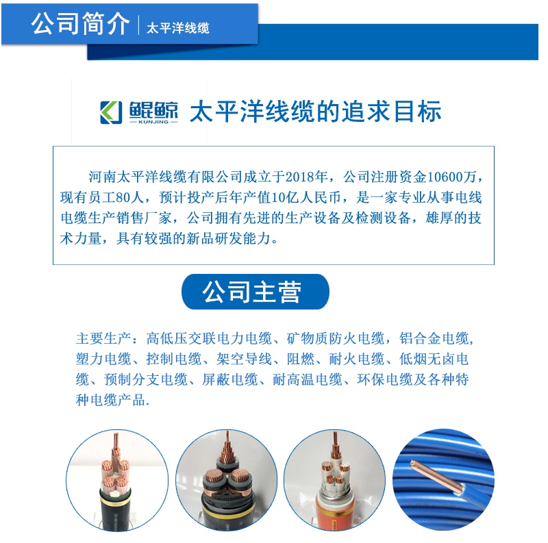 國標阻燃低壓電力電纜240平方銅電纜價(jià)格
